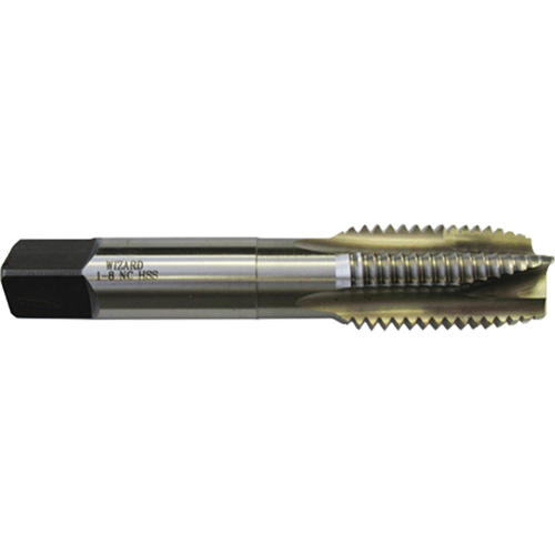 Bright Wizard Spiral Point Machine Tap, 7/8"-9 Thread, 4-11/16" L Waymarc Industries Inc