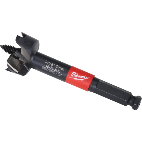 Forets autoaliment&eacute;s Switchblade, 1-3/8", Tige 7/16" hexagonal Waymarc Industries Inc