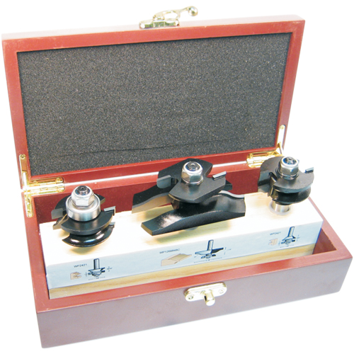 2-Flute, Ogee Style Cabinet Door Sets With Back Cutter Waymarc Industries Inc