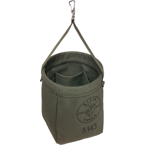 Sac &agrave; fond conique, 8" h, Toile, Gris Waymarc Industries Inc