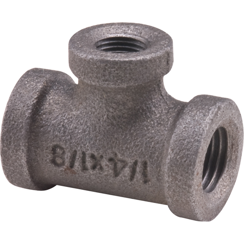 Tee, Reducing, Galvanized, 1" x 1/2" x 3/4" Waymarc Industries Inc