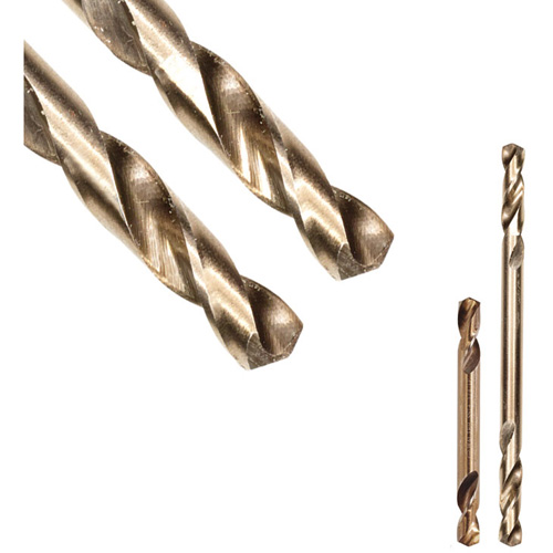 Foret de s&eacute;rie extra courte double SST+, F, Acier rapide, Cannelure 1-7/64", Pointe de 135° Waymarc Industries Inc