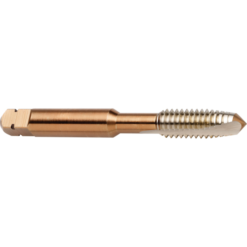 Spiral Point Tap, High Speed Cobalt, 3/8"-16 Thread, 2-15/16" L Waymarc Industries Inc