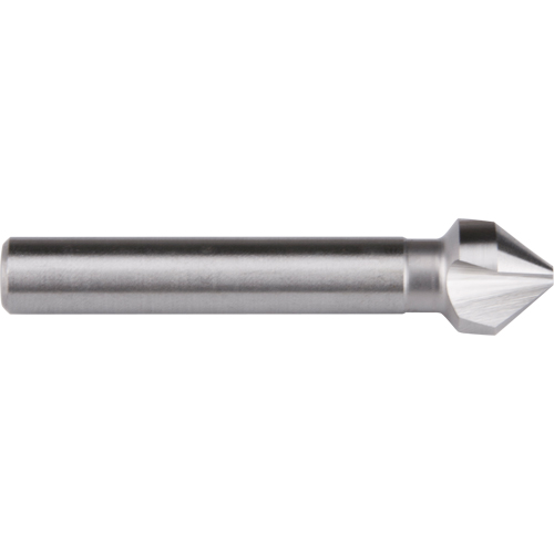 Straight Shank Countersink, 16.5 mm, High Speed Steel, 82° Angle, 3 Flutes Waymarc Industries Inc