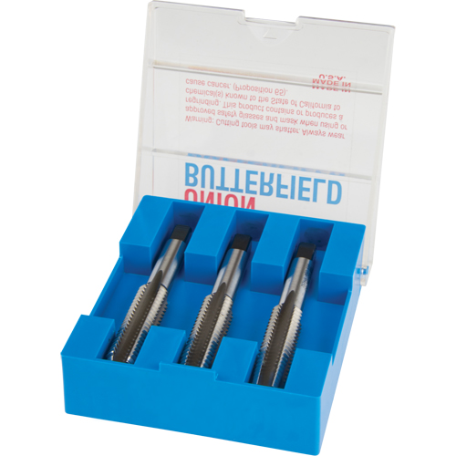 Hand Tap Set, High Speed Steel, 4-40 Thread Waymarc Industries Inc