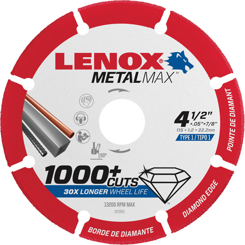Metalmax Circular Saw Blades, 4-1/2", Metal/Non-Ferrous Use Waymarc Industries Inc