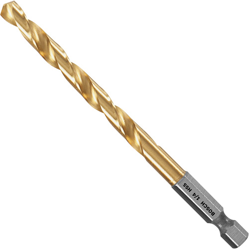 Impact Tough Drill Bit, High Speed Steel, 3" Flute, 135° Point Waymarc Industries Inc