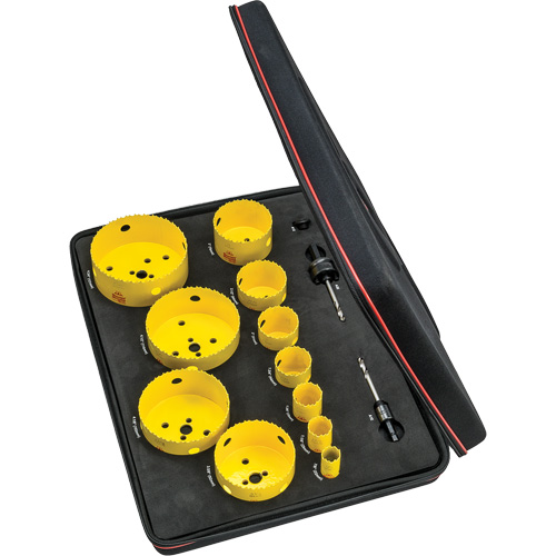 Trousse de scie cloche pour &eacute;lectricien, 14 morcea Waymarc Industries Inc