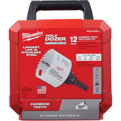 Hole Dozer Hole Saw Kit, 12 Pieces Waymarc Industries Inc