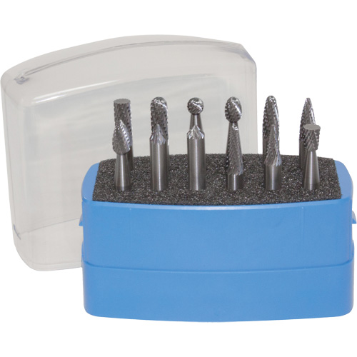 Aluminum Cut Rotary Burr Set, 8 Pieces Waymarc Industries Inc