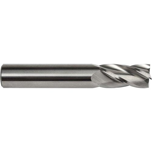 S134 End Mill, 1/8" Dia., 1-1/2" L, 4 Flutes, 1/8" Shank, Carbide Waymarc Industries Inc