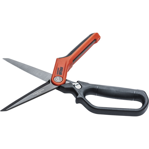 Cisaille robuste pour ouvrier professionnel, 11", Poign&eacute;e Anneau unique Waymarc Industries Inc