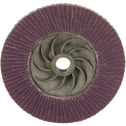 Disque &agrave; lamelles &agrave; changement rapide 769F, 4-1/2" x 5/8"-11, Type 29, Grain 120+, C&eacute;ramique Waymarc Industries Inc