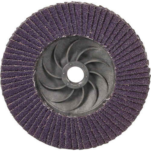 Disque &agrave; lamelles &agrave; changement rapide 769F, 4-1/2" x 5/8"-11, Type 27, Grain 40+, C&eacute;ramique Waymarc Industries Inc