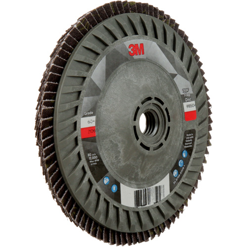 769F Quick Change Flap Disc, 5" x 5/8"-11, Type 27, 60+ Grit, Ceramic Waymarc Industries Inc