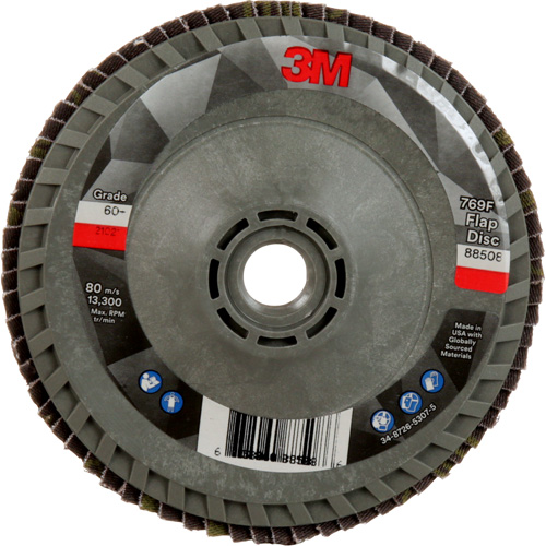 769F Quick Change Flap Disc, 4-1/2" x 5/8"-11, Type 29, 60+ Grit, Ceramic Waymarc Industries Inc