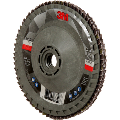 769F Quick Change Flap Disc, 4-1/2" x 5/8"-11, Type 29, 60+ Grit, Ceramic Waymarc Industries Inc
