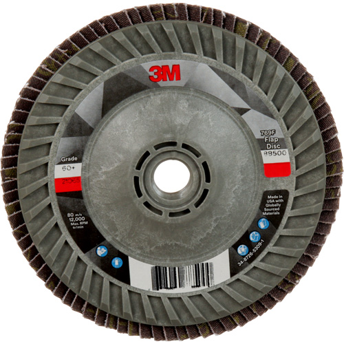 769F Quick Change Flap Disc, 5" x 5/8"-11, Type 29, 60+ Grit, Ceramic Waymarc Industries Inc
