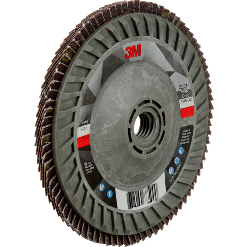 769F Quick Change Flap Disc, 5" x 5/8"-11, Type 29, 60+ Grit, Ceramic Waymarc Industries Inc