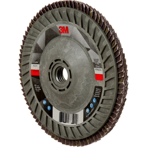 769F Quick Change Flap Disc, 5" x 5/8"-11, Type 29, 60+ Grit, Ceramic Waymarc Industries Inc