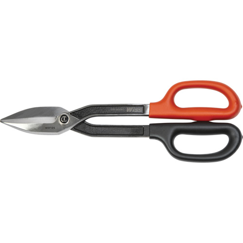 Tinner Snips, 2-3/4" Cut Length, Straight Cut Waymarc Industries Inc