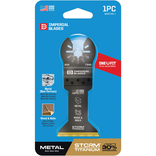 Lame en titane pour le m&eacute;tal Storm One Fit Waymarc Industries Inc