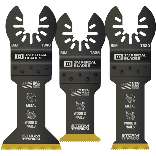 One Fit Storm Titanium Metal & Wood Blade Pack Waymarc Industries Inc