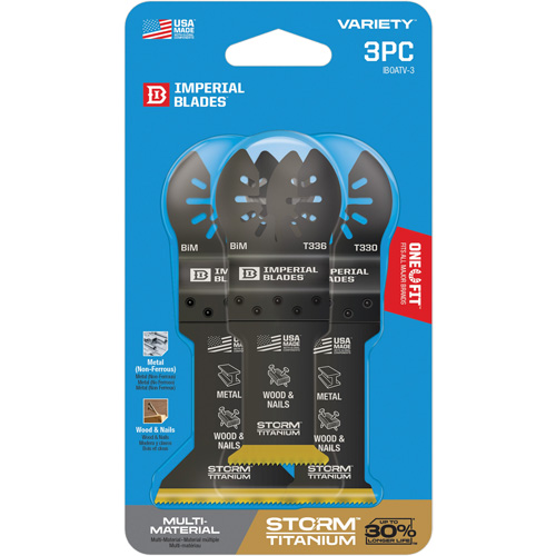 One Fit Storm Titanium Metal & Wood Blade Pack Waymarc Industries Inc