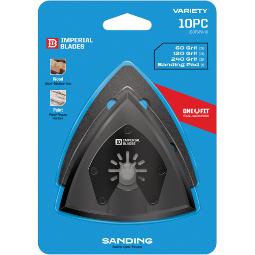One Fit Oscillating Triangle Pad & Paper Variety Pack Waymarc Industries Inc