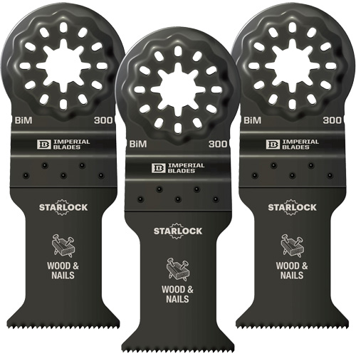 Starlock 1-3/8" Standard Wood & Nails Blades Waymarc Industries Inc