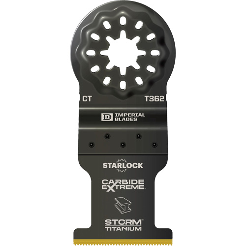Lame en titane pour le m&eacute;tal Carbide Extreme Storm Starlock Waymarc Industries Inc