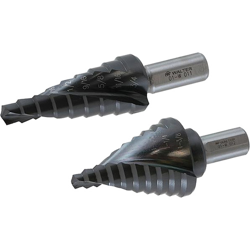 Foret &eacute;tag&eacute; Multi-Step, 1/4" - 1", Titane Waymarc Industries Inc