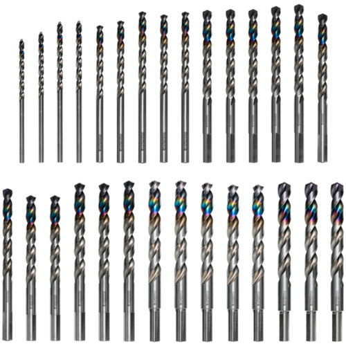 Metal Demon Drill Bit Set for Mild, Hardened and Stainless Steels, 29 Pieces Waymarc Industries Inc
