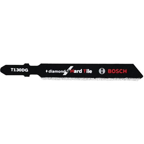 Jigsaw Blade for Hard Tile, Diamond, T-Shank, 3-1/4" L, 30 TPI Waymarc Industries Inc