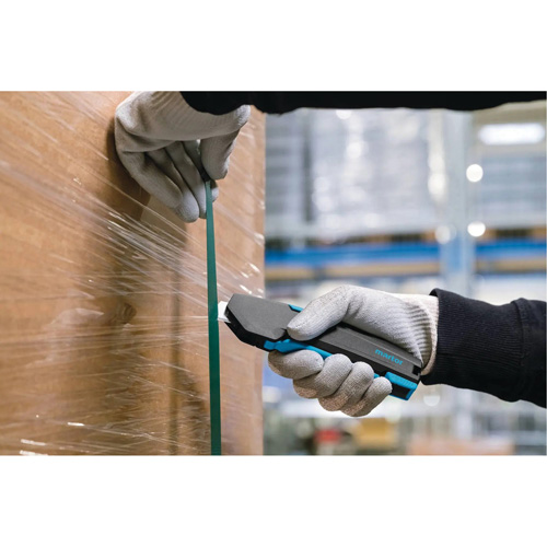 Couteau de s&eacute;curit&eacute; SECUPRO 425 avec lame trap&eacute;zoidale &agrave; pointe arrondie, 21 mm, Prise en Plastique Waymarc Industries Inc
