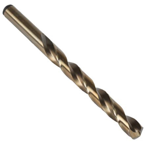 Jobber Drill Bits, High Speed Cobalt, #1, 3-7/8" L, 2-5/8" Flute, 135° Point Angle Waymarc Industries Inc