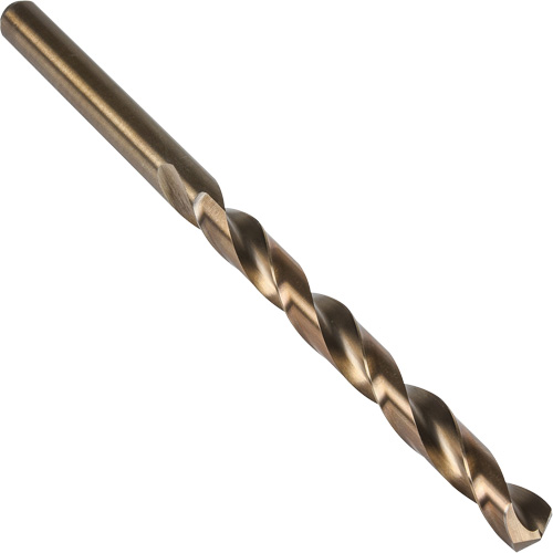 Foret long pour gros travaux, #7, Acier rapide au cobalt, Cannelure 3-5/8", Pointe de 135° Waymarc Industries Inc