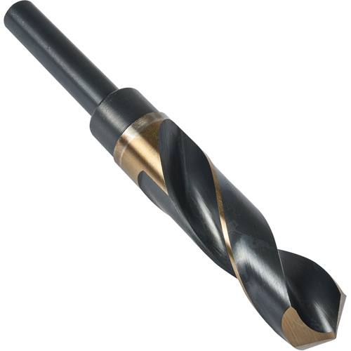 1/2" Reduced Shank Drill Bit, 17/32", High Speed Cobalt, 3" Flute, 118° Point Waymarc Industries Inc