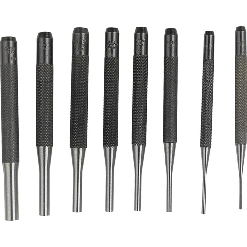 Drive Pin Punches, 8 Pieces Waymarc Industries Inc