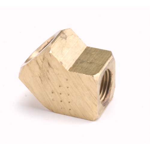Pipe Elbows 45° Extruded, Brass, 1/4" Waymarc Industries Inc