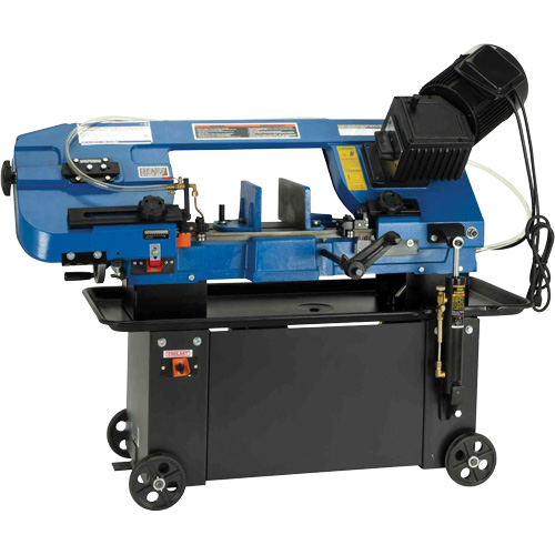 JHVG-712 Metal Bandsaw, Horizontal, 7" Round and 7" x 12" Rectangular Cutting Capacity Waymarc Industries Inc