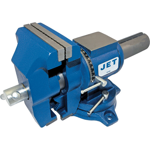 Multi-Purpose Heavy-Duty Vise, 5" Jaw Width, 3" Throat Depth Waymarc Industries Inc