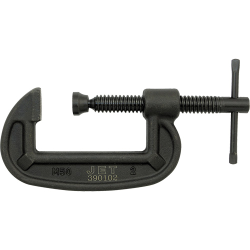 Serre-joint en C robuste, Capacit&eacute; de 2" (50,8 mm), Profondeur de gorge de 1" (25,4 mm) Waymarc Industries Inc