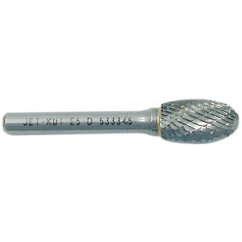 Fraise ovale, 1/4" dia., 1/4" Tige, 3/8" Prof. de la coupe Waymarc Industries Inc