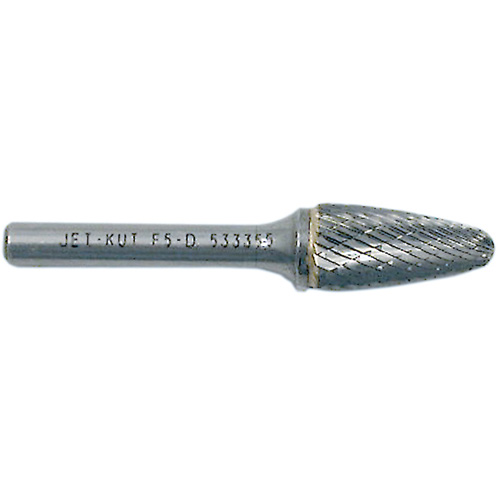 Fraise arboriforme avec extr&eacute;mit&eacute; arrondie F1-D JET-KUT, 1/4" dia., 5/8" profondeur de la coupe Waymarc Industries Inc