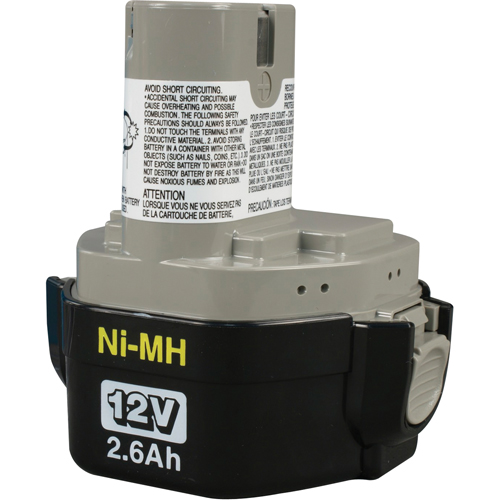 Bloc-piles de style nacelle, Ni-MH, 12 V, 2,6 A Waymarc Industries Inc