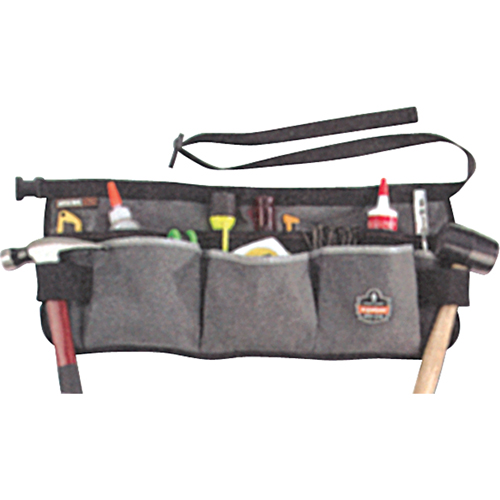 13-Pocket Waist Aprons, Canvas, Grey Waymarc Industries Inc