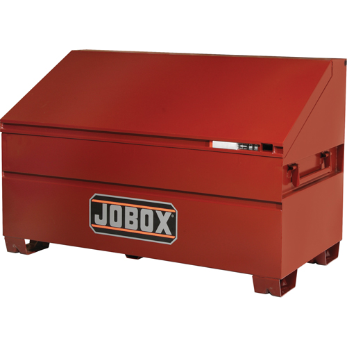 Coffre &agrave; couvercle en pente, 60" x 30" x 39-1/2", Acier, Rouge Waymarc Industries Inc