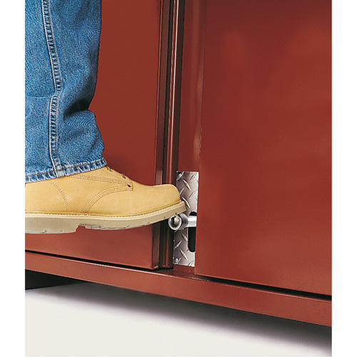 Jobsite Shelf Cabinet, Steel, 47.5 Cubic Feet, Red Waymarc Industries Inc