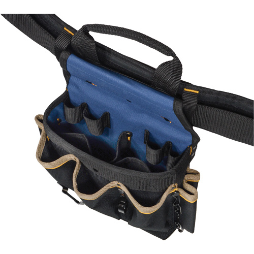 Combin&eacute;s de ceinture &agrave; outils &agrave; 20 pochettes, Polyester, Noir Waymarc Industries Inc